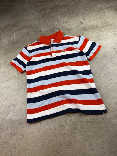 Polo lacoste vintage righe - lacoste,