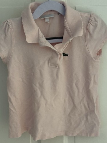 Polo lacoste rosa bambina - polo,
