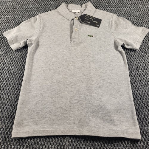 Polo lacoste grigia - polo,