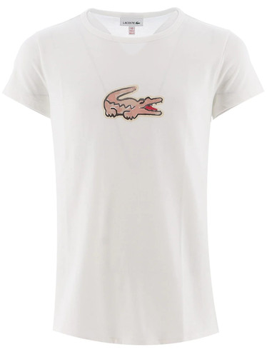 Shirt bianca lacoste - t-shirt,