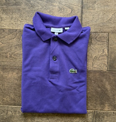 Polo viola lacoste taglia - viola,