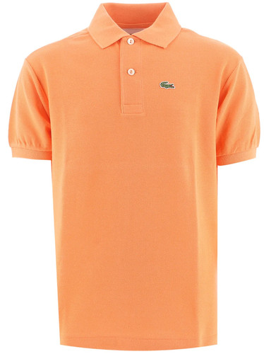 Polo arancione lacoste - arancione, bambina