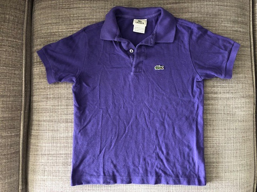 Polo lacoste ragazzo - polo, viola