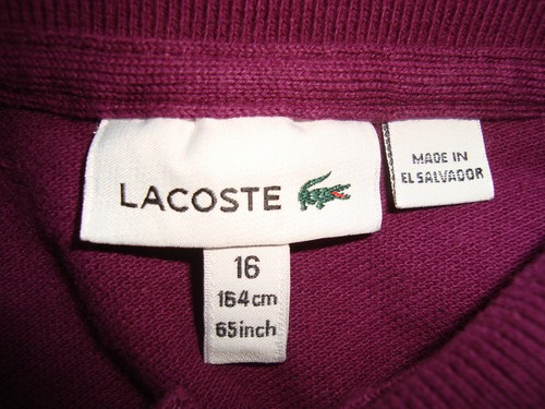 Polo lacoste bambina manica - polo,